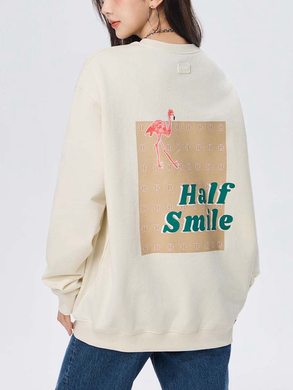 Unisex Cotton Pullover Street Sweatshirt